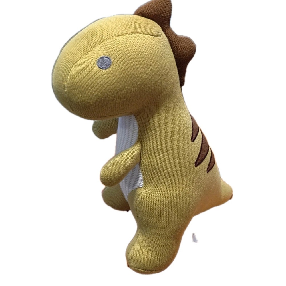 Hobby Lobby Dinosaur Plush Stuffed Animal Decorative Pillow Corduroy Lines EUC - Picture 3 of 10